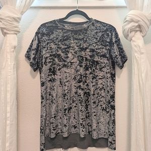 Xhilaration crushed velvet tshirt